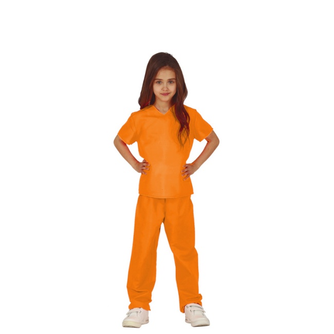 Disfraz de presidiaria Guantánamo para niña por 10,75 €