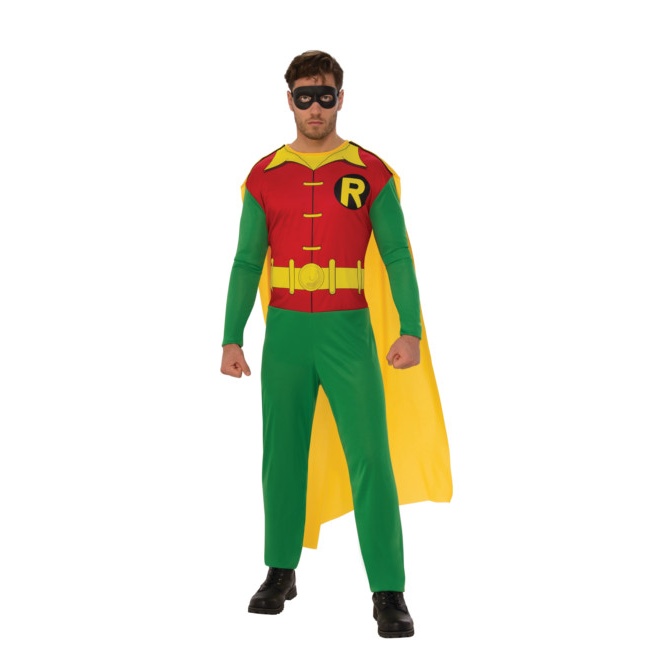 Disfraz de Robin con capa y antifaz para hombre por 29,95 €