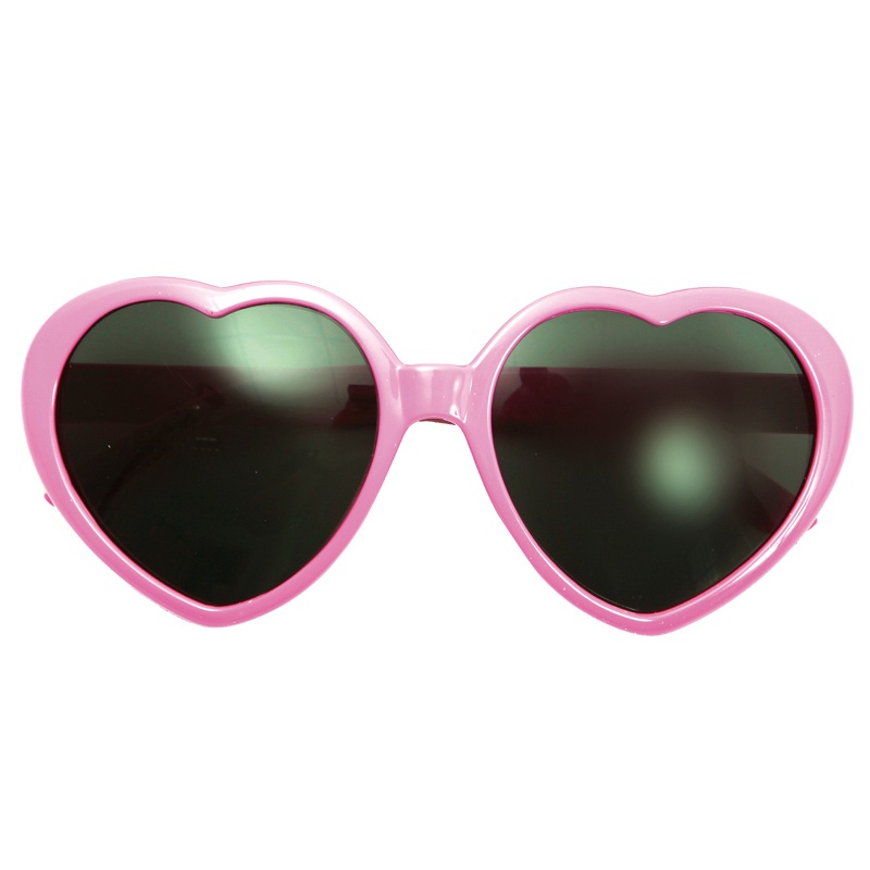 Gafas de corazón con montura rosa por 1,50
