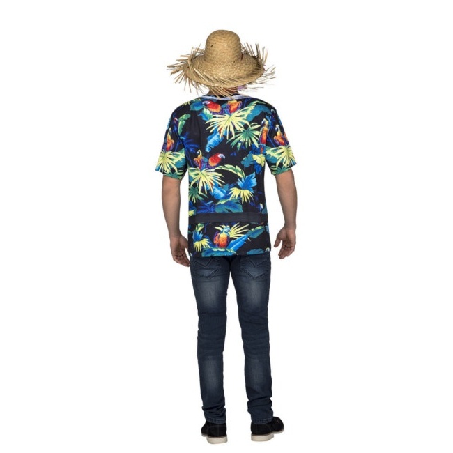 Camiseta disfraz de hawaiano para hombre por 16,50 €