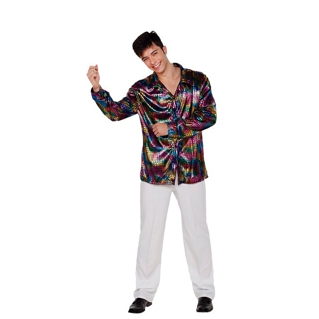 Disfraz de años 80 estilo disco para hombre por 24,95 €