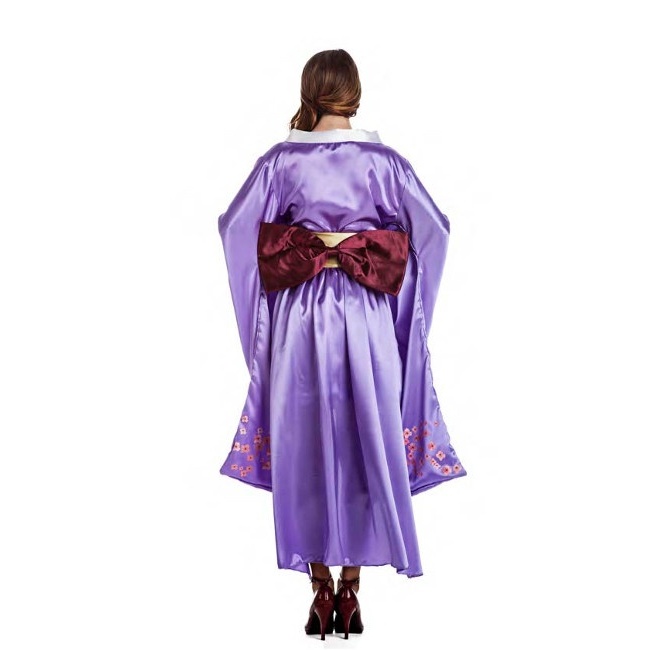 Disfraz de geisha lila para mujer por 19,00 €