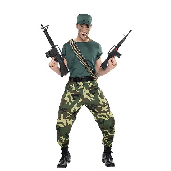 Disfraz de Soldadomilitar para hombre