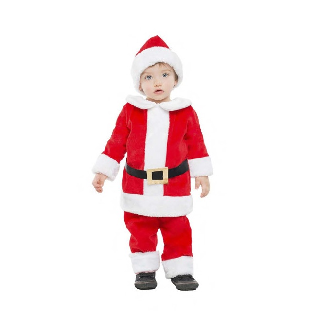 Cerebro tolerancia notificación Disfraz de Papá Noel elegante para bebe niño por 15,50 €