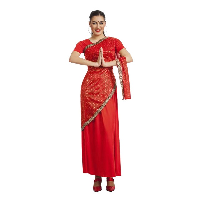 traje tipico de la india sari - Buscar con Google  Disfraz de bollywood,  Trajes de india, Ropa de danza