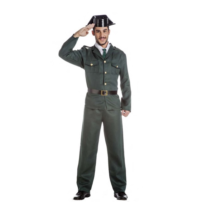 Disfraz de Guardia Civil con tricornio para hombre por 27,50 €