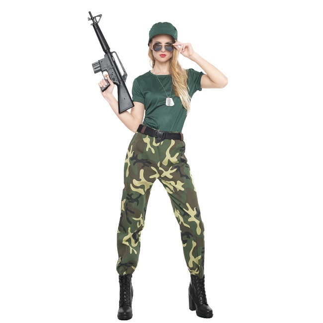 Disfraz de militar para mujer por 19,95 €