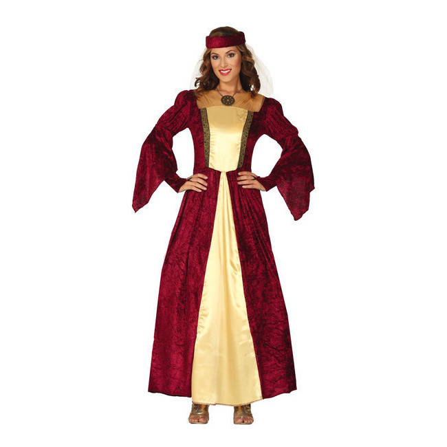 Disfraz Cortesana Medieval.Disfraz Mujer Medieval - Disfraces Teular