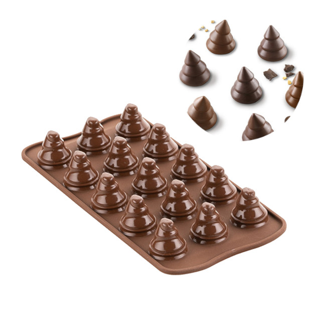 CHOCO TREES Moule Chocolat en silicone SilikoMart 3Design