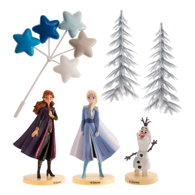 Frozen Figuren Decoraciones, Pcs Frozen Cake Topper, Mini Juego De Figuras  Decoración Para Tartas Figuras Frozen Pastel De Cumpleaños Decoración |  