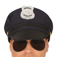 Gorra de policía - 58 cm