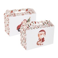 Caja para lote de 33,5 x 20,5 x 15 cm de Navidad cute - 1 unidad