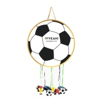 Piñata de fútbol en forma de balón de 43 cm