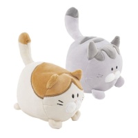 Peluche de gato surtido de 16 cm - 1 unidad