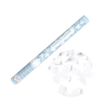 Cañón de confetti de mariposas blancas - 40 cm por 2,75 €