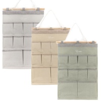 Organizador armario colgante de 50 x 36 cm Home - 10 bolsillos - 1 unidad