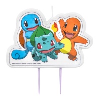 Vela de Pokemon de 8,3 x 5,5 cm