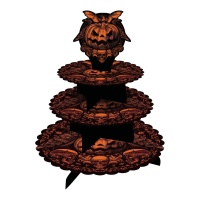 Soporte para cupcakes de Calabazas de 30 x 40 cm