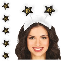 Diadema de cumpleaños de números - 1 unidad