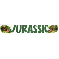 Guirnalda de Dinosaurios Jurassic de 5 m