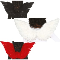 Alas de plumas de 62 cm - 1 unidad