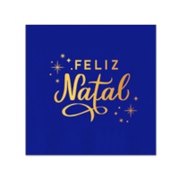 Servilletas de Feliz Natal de 12,5 cm - 30 unidades