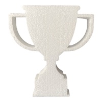 Figura de corcho de copa champions de 30 x 26 cm