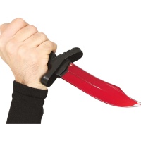 Cuchillo con sangre interior de 25 cm