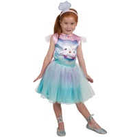 Vestido de Gabby Dollhouse de Cakey Cat infantil