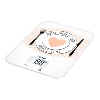 Báscula de cocina digital hasta 5 kg - Beurer KS19 Love