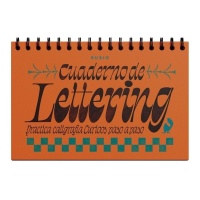 Cuaderno de Lettering para caligrafía Curioos paso a paso - Rubio