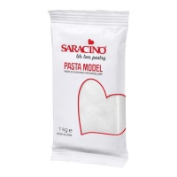 Pasta para modelar blanca - Saracino - 1 kg