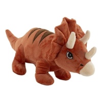 Peluche de dinosaurio Triceratops de 37 cm