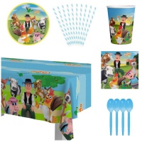 Pack para fiesta de Granja Zenón - 8 personas