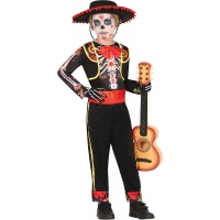 Disfraz de mariachi Catrina para niño