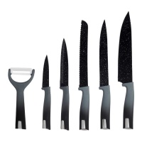 Set de 5 cuchilllos y 1 pelador - Kinvara