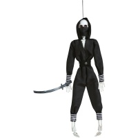 Colgante de cadáver ninja de 45 cm