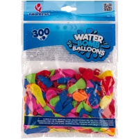 Globos de agua de colores - 300 unidades