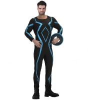 Disfraz de Tron futurista para hombre