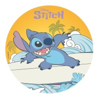 Oblea comestible de Stitch de 20 cm