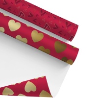 Papel de regalo Love dreams de 2,00 x 0,7 m - 1 unidad