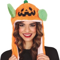 Gorro de calabaza con movimiento