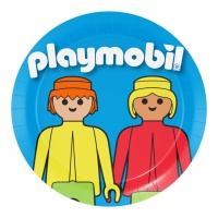 Platos de Playmobil de 18 cm - 8 unidades