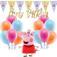 fiesta de cumpleaños, peppa pig