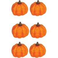 Calabazas mini lacadas de 3,5 cm - 6 unidades