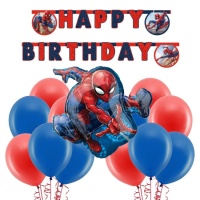 Decoración oficial de Spiderman para cumpleaños