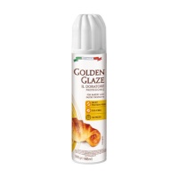 Spray comestible para dorar sin huevo Golden Glaze de 490 ml - 1 unidad