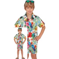 Disfraz de Hawaiano para niño