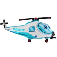 Globo de Helicóptero Policía de 48 cm - Grabo