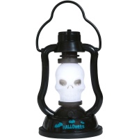 Farol de calavera con luz y sonido